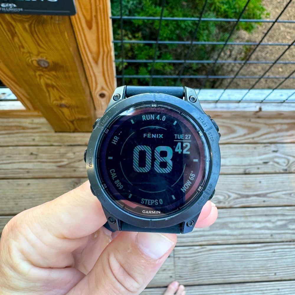 Garmin Fenix 7 sapphire solar